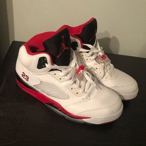 Jordan retro 5s ‘fire red’